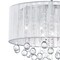 Cwi Lighting Water Drop 6 Light Drum Shade Chandelier With Chrome Finish 5006P18C-R(W) - alternate 2